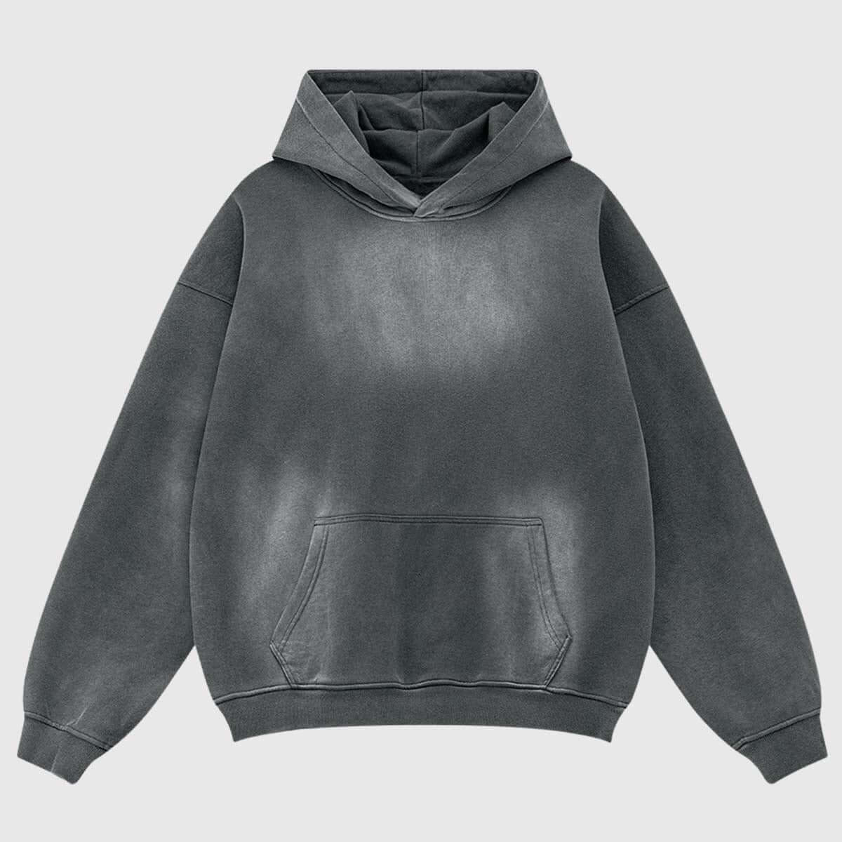 Heavyweight Vintage Washed Hoodie - Beauption