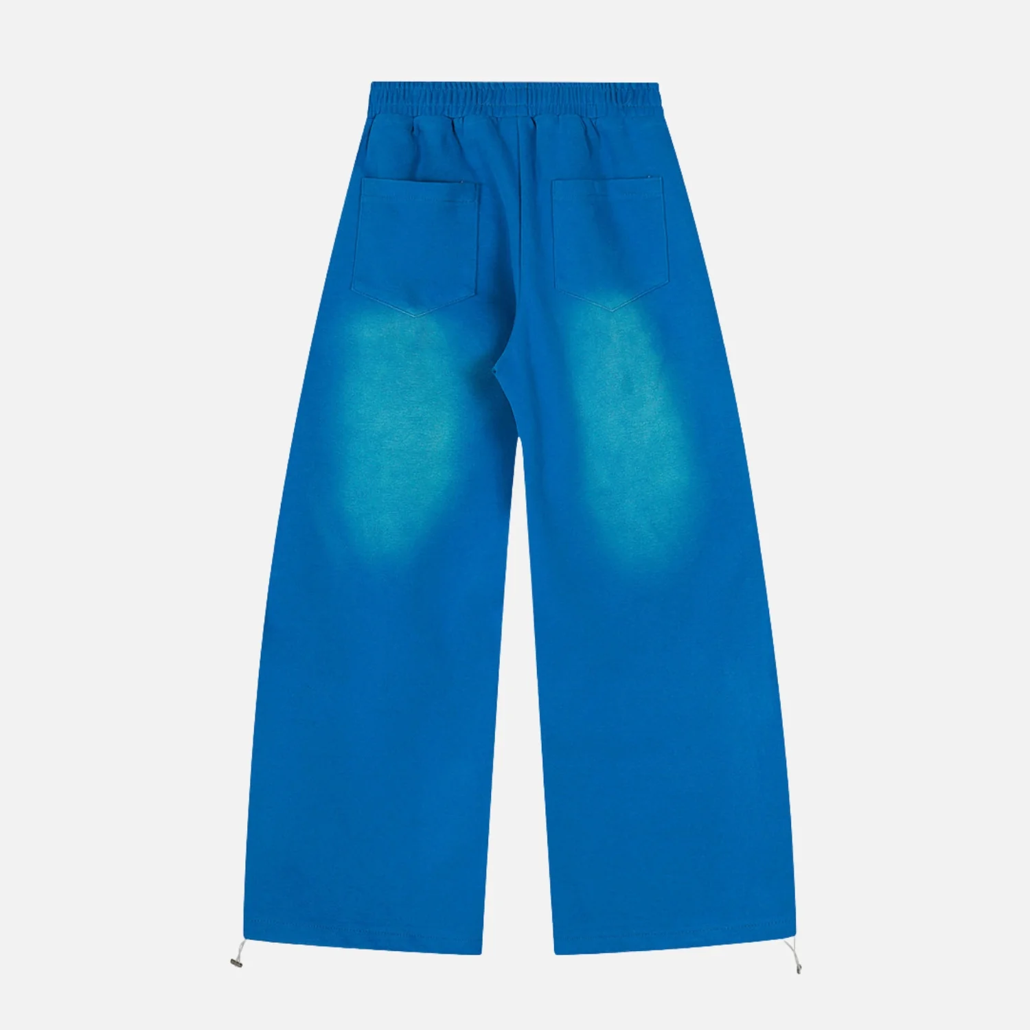 Drawstring Colorblock Spray Pants - Beauption