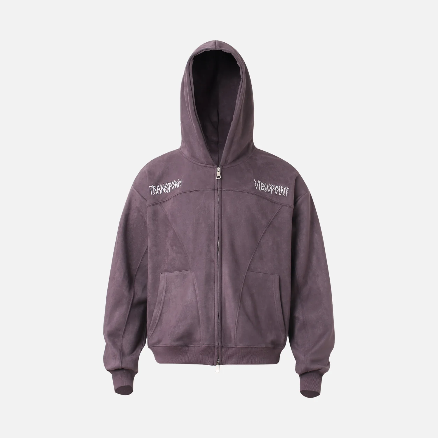 Retro Suede Hoodie Jacket - Beauption