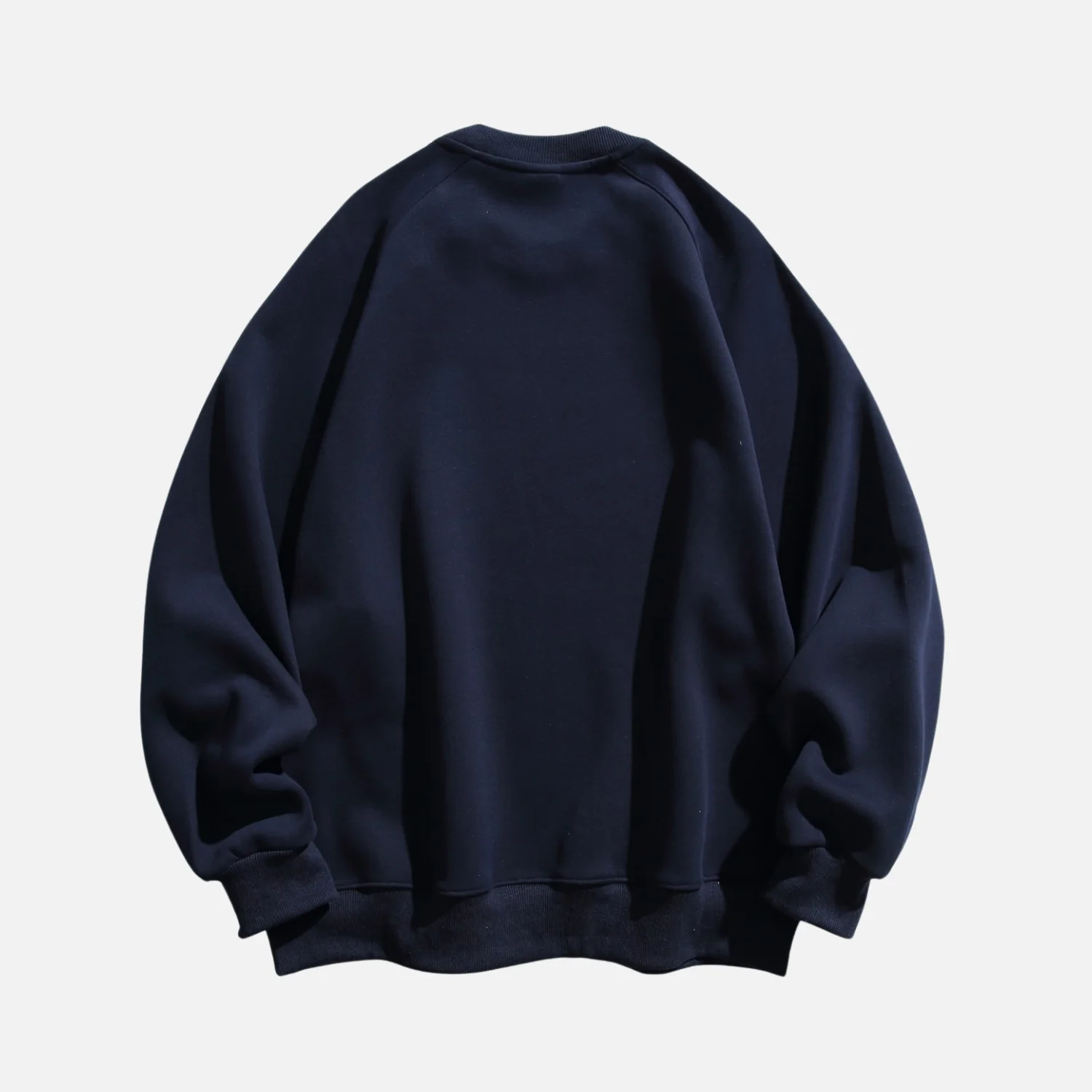 Colorblock Patchwork Crewneck Sweatshirt - Beauption