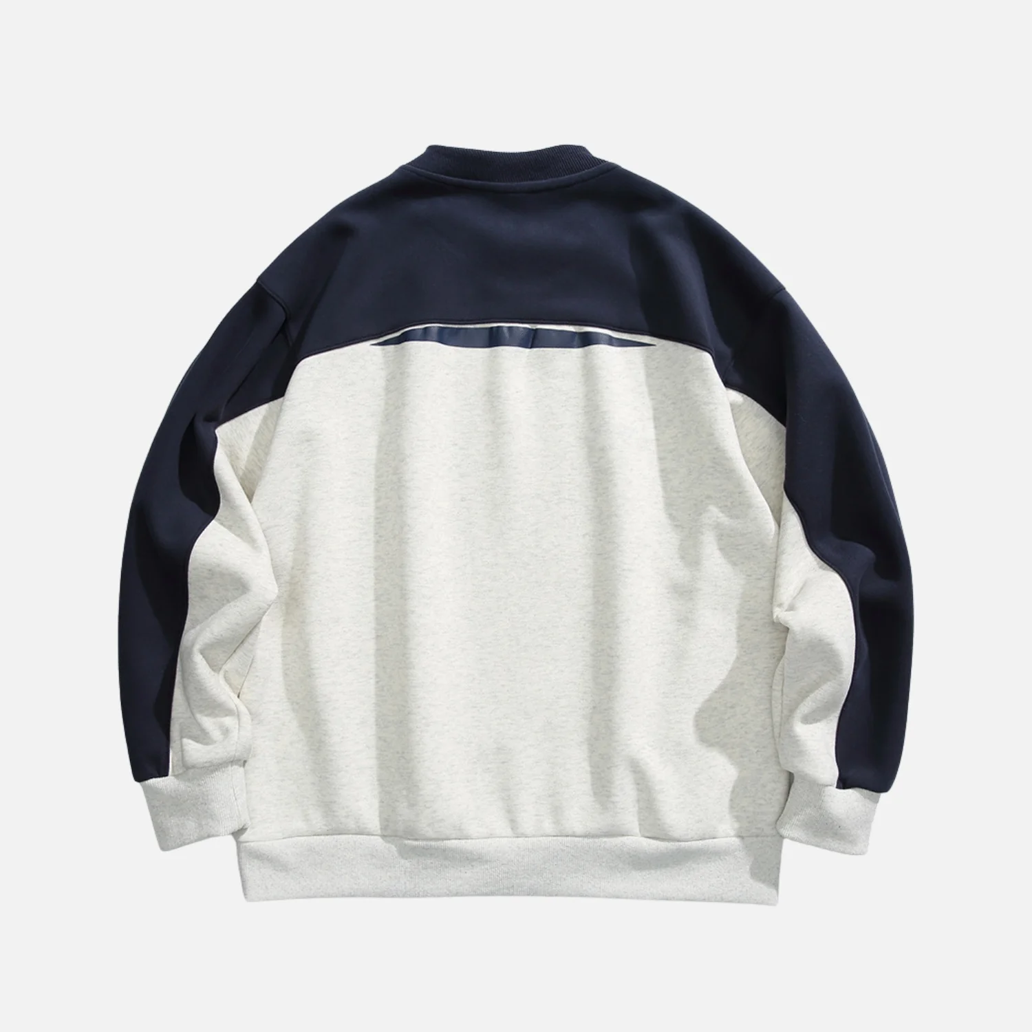 Streetwear Colorblock Crewneck Sweatshirt - Beauption