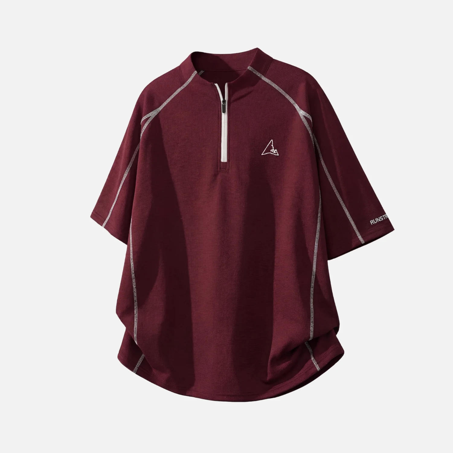 Cooling Quick-Dry Half-Zip Tee - Beauption