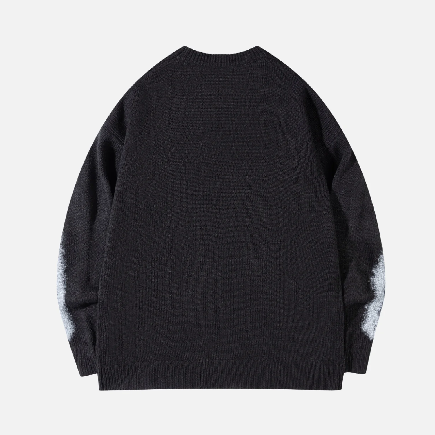 Skeleton Pattern Knit Sweater - Beauption