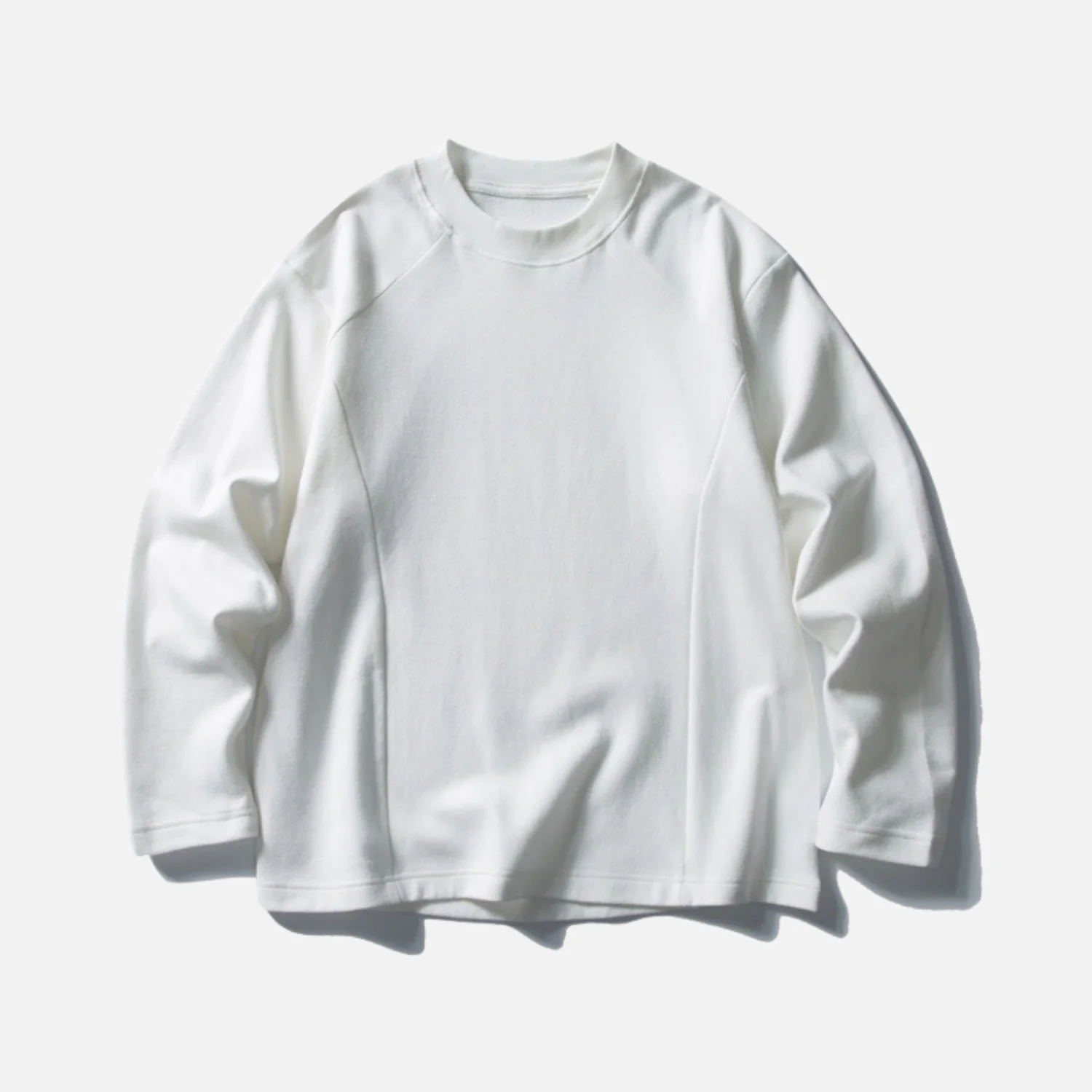 Minimalist Solid Crewneck Tee - Beauption