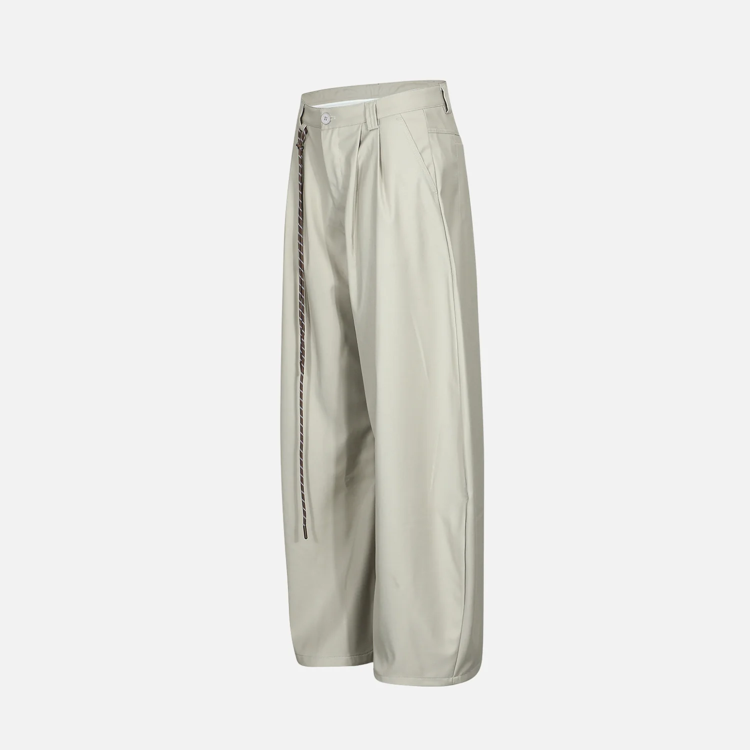 Vintage Slouchy Baggy Suit Pants - Beauption
