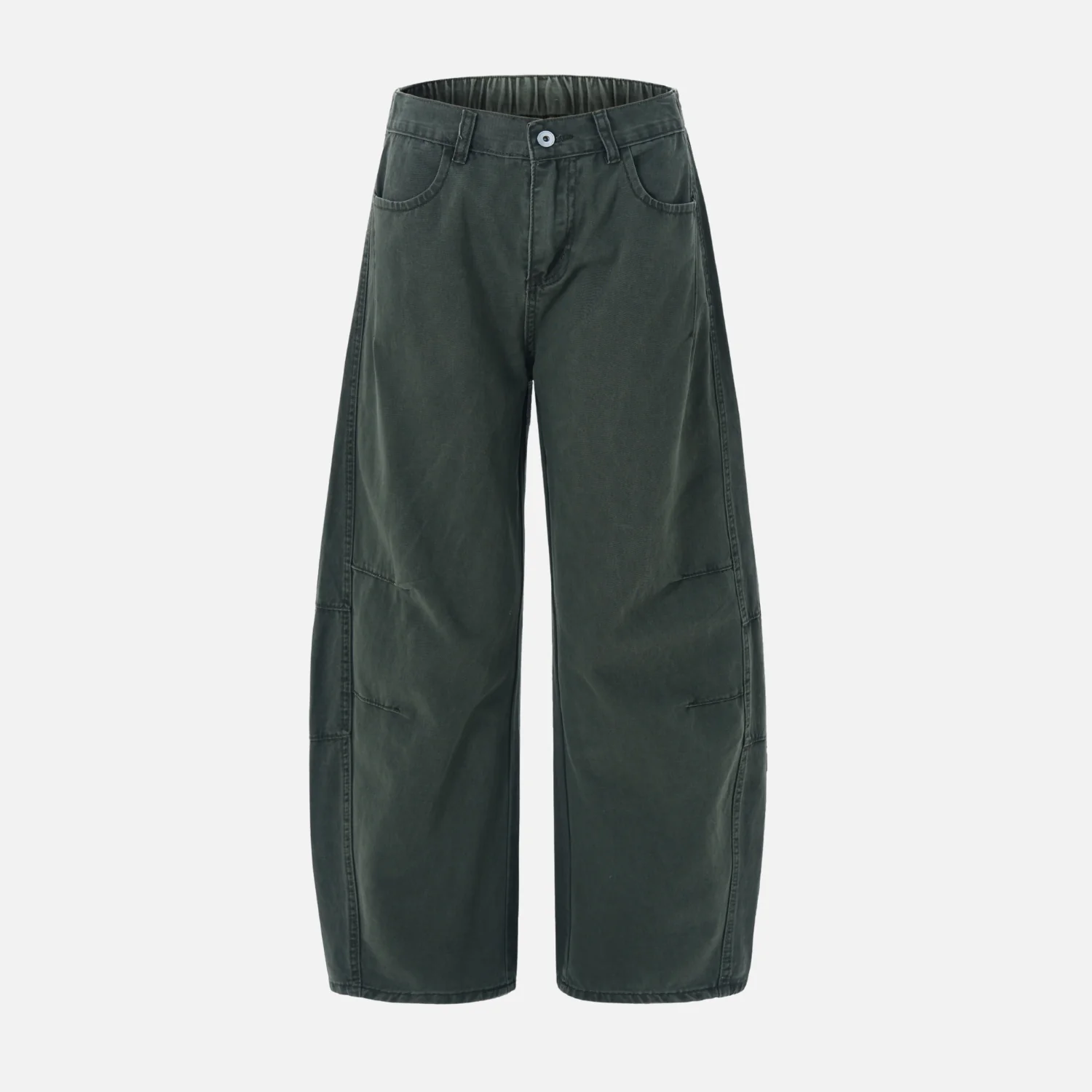 Japanese Washed Paratrooper Baggy Pants - Beauption