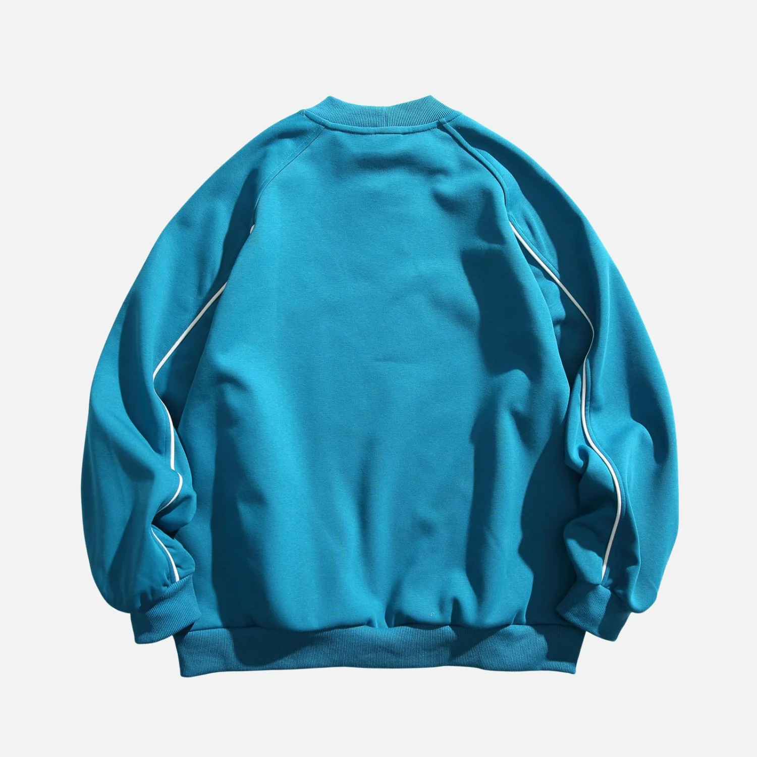 Japanese Colorblock Crewneck Sweatshirt - Beauption