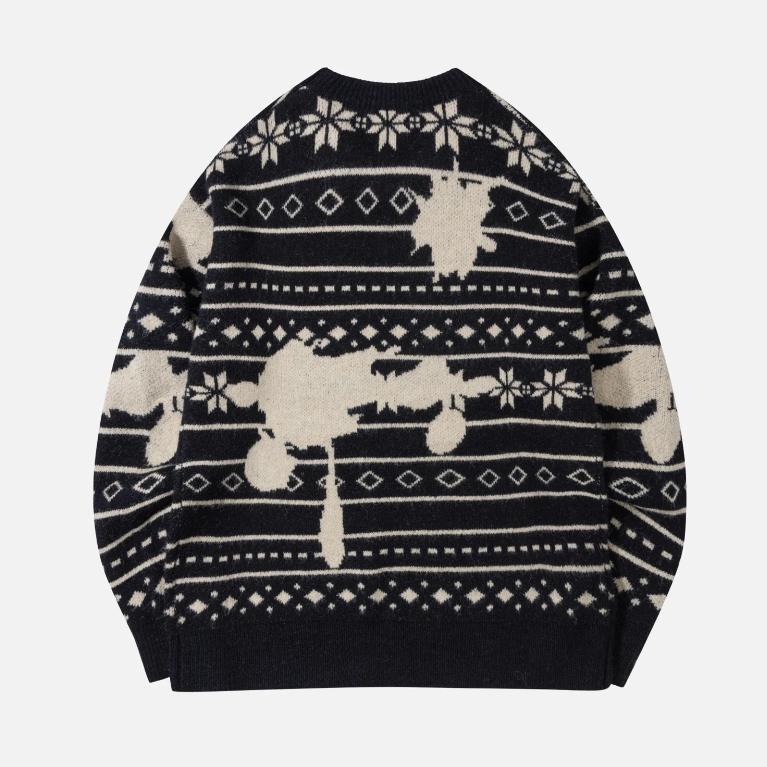 Jacquard Christmas Sweater - Beauption