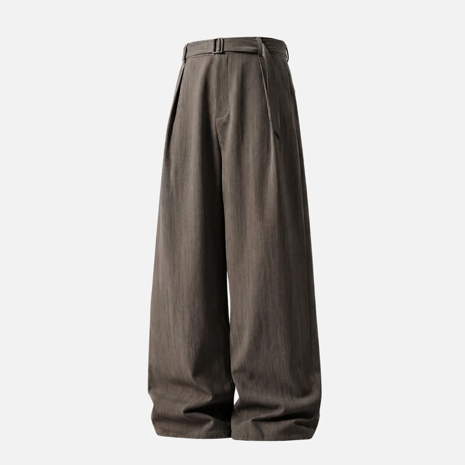 Japanese Wrinkled Texture Trousers - Beauption