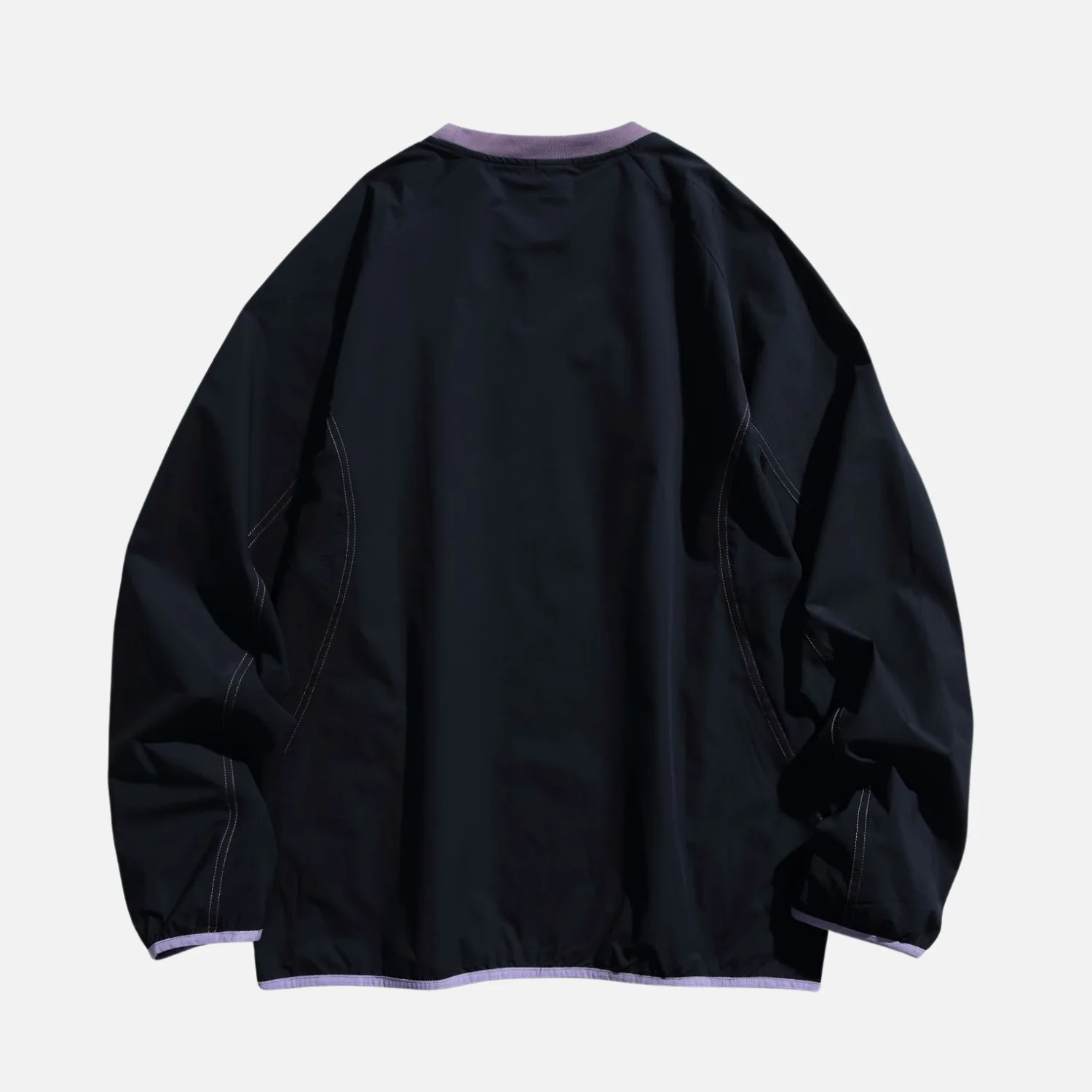 Patchwork Zipper Pocket Sweatshirt - Beauption