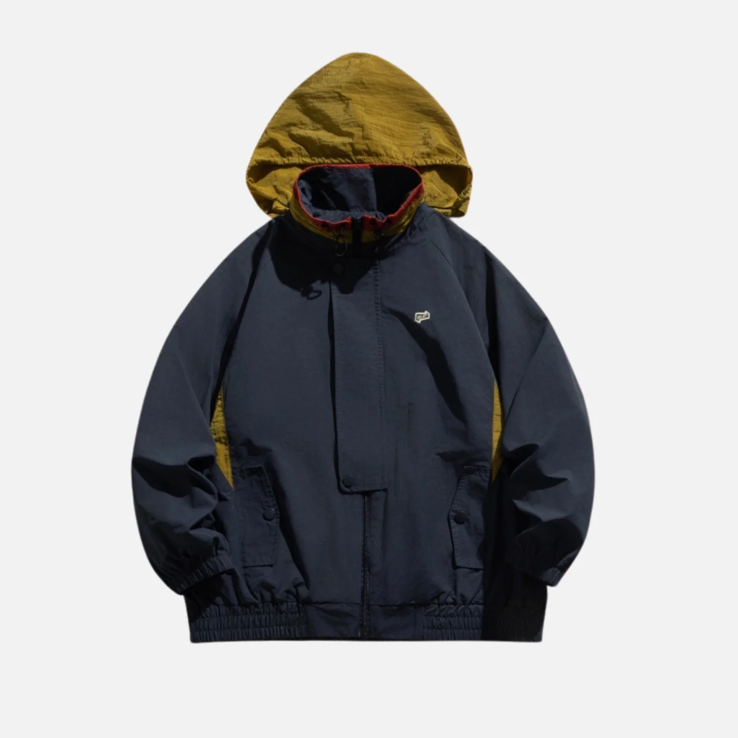 Retro Packable Hooded Jacket - Beauption