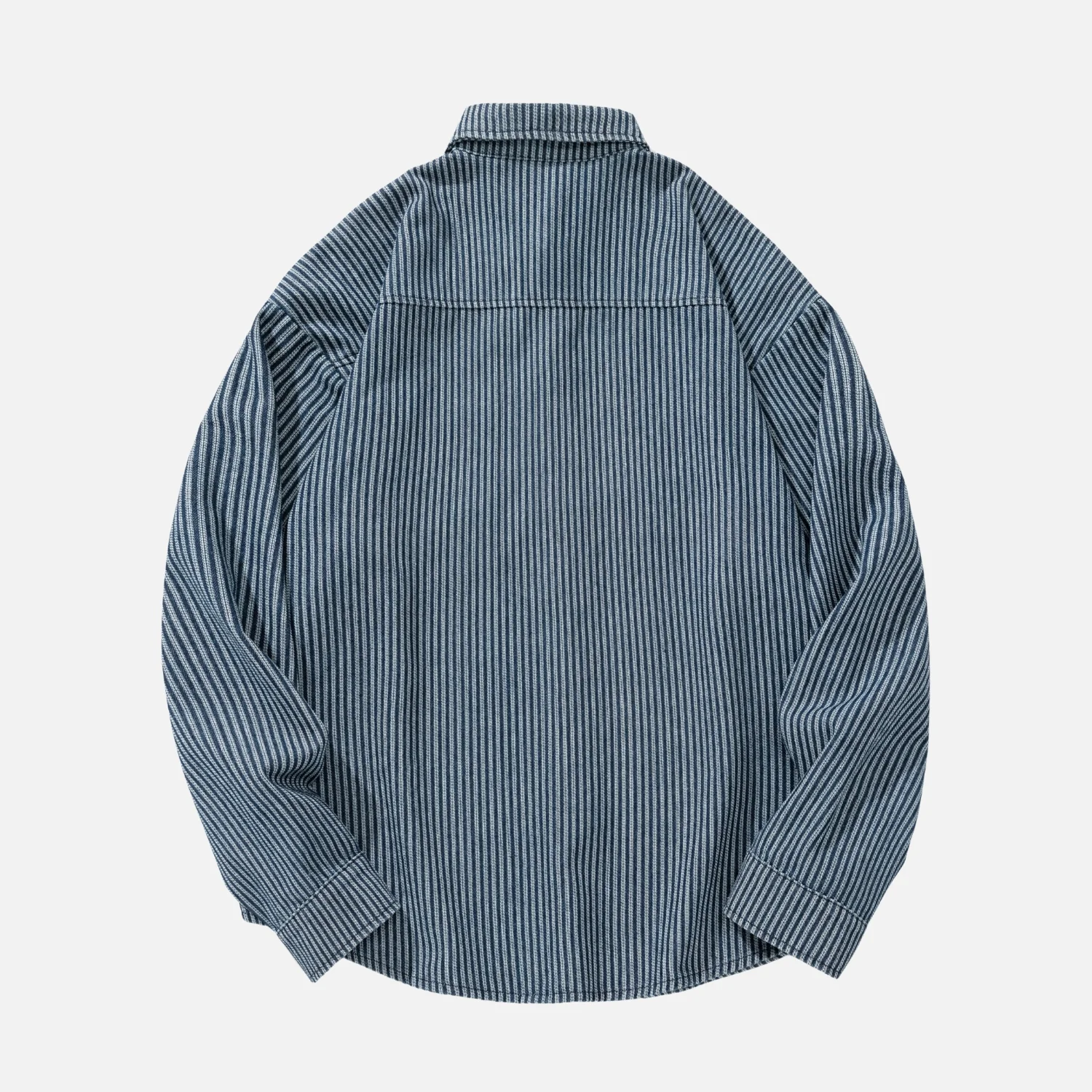 Vintage Washed Striped Shirt - Beauption