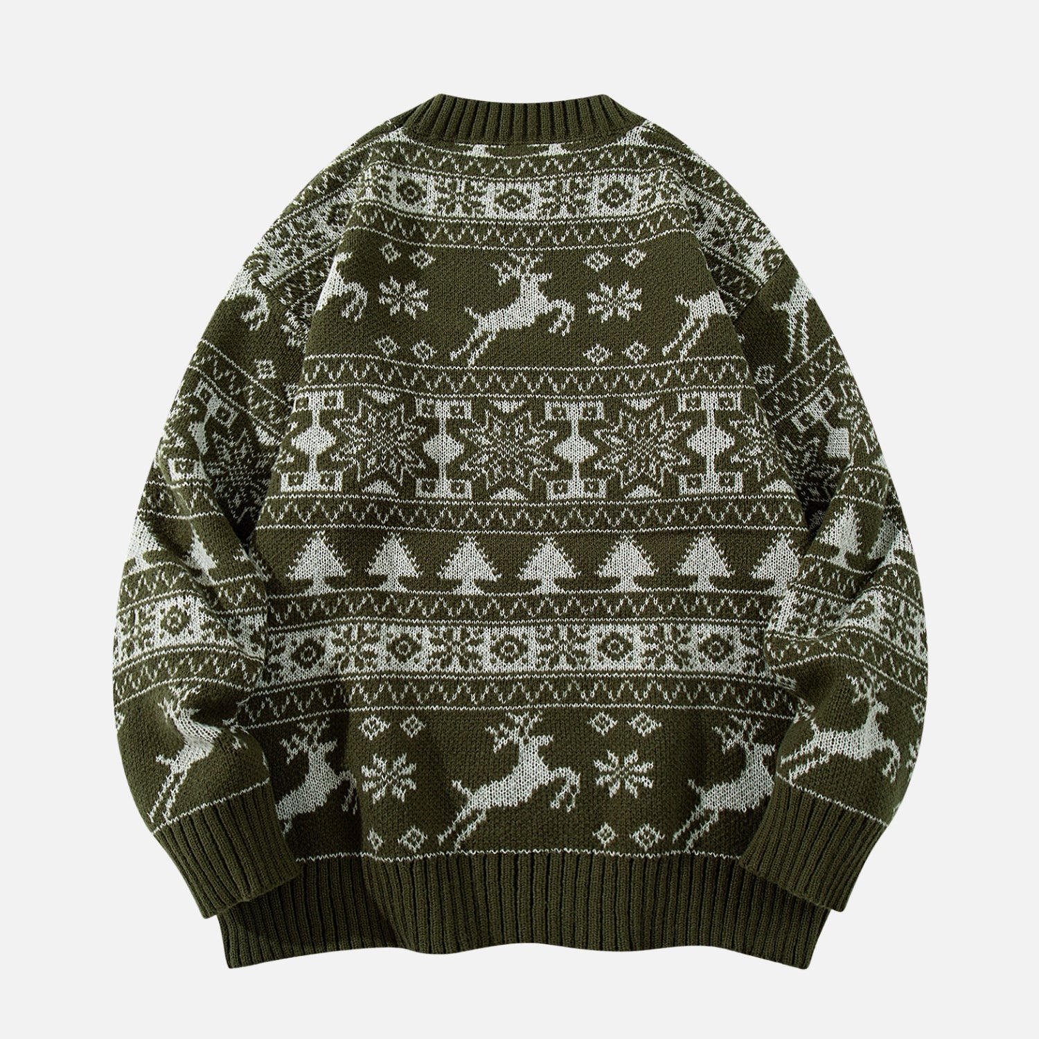 Reindeer Christmas Knit Sweater - Beauption