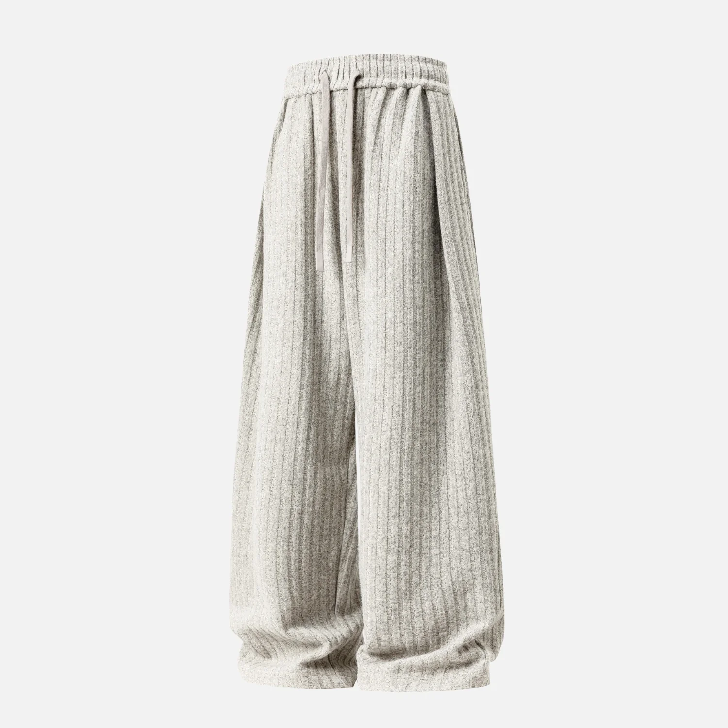 Heavyweight Textured Fleece Sweatpants - Beauption
